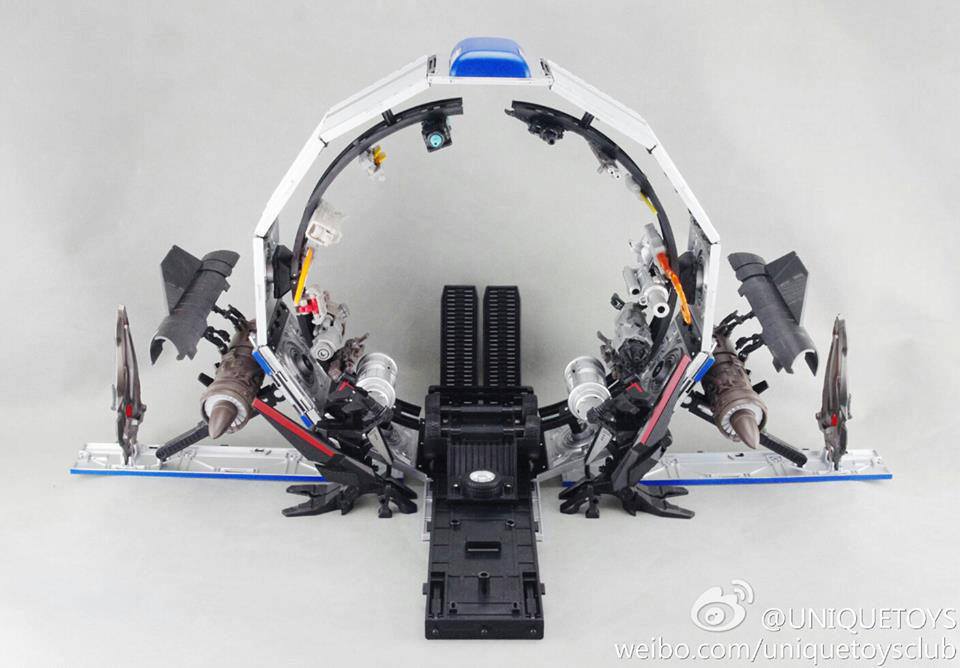 トランスフォーマー UFO ANNULAR TRAILER Zblex French Reviews : UFO Toys Annular Trailer Silver